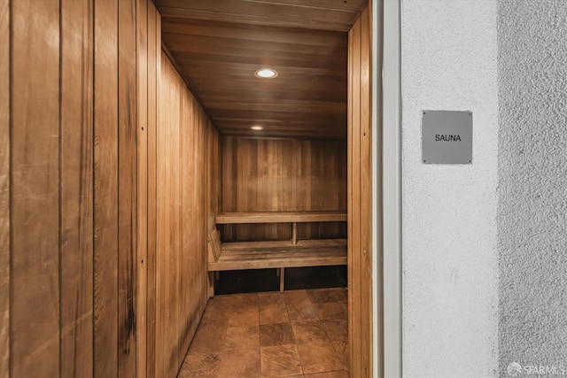 view of sauna / steam room