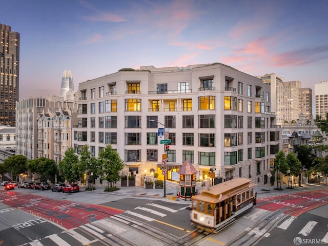 875 California St Unit 403, San Francisco, CA 94108 - view of building exterior with a view of city