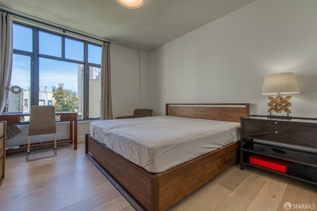 875 California St Unit 403, San Francisco, CA 94108 - bedroom featuring light wood finished floors