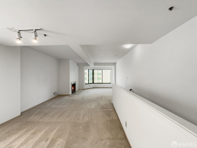 601 Van Ness Ave Unit 71, San Francisco, CA 94102 - corridor featuring light carpet and rail lighting