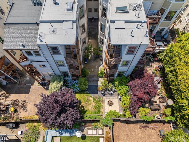 438 Broderick St, San Francisco, CA 94117 - aerial view