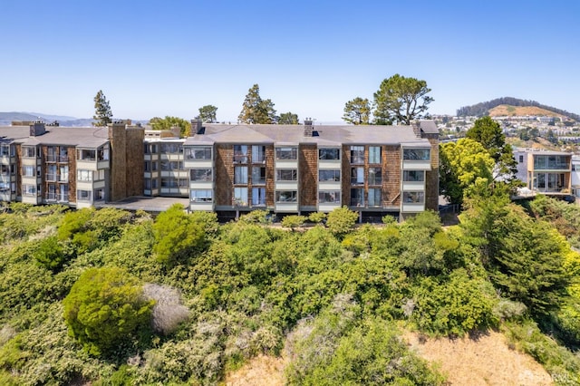 view of property featuring a mountain view