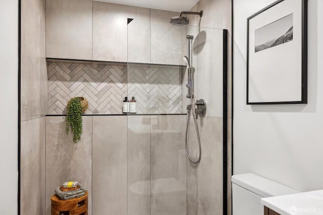738 Athens St, San Francisco, CA 94112 - full bathroom with a stall shower and vanity