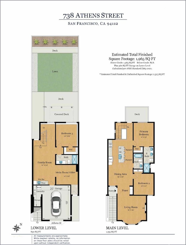 738 Athens St, San Francisco, CA 94112 - view of floor plan / room layout
