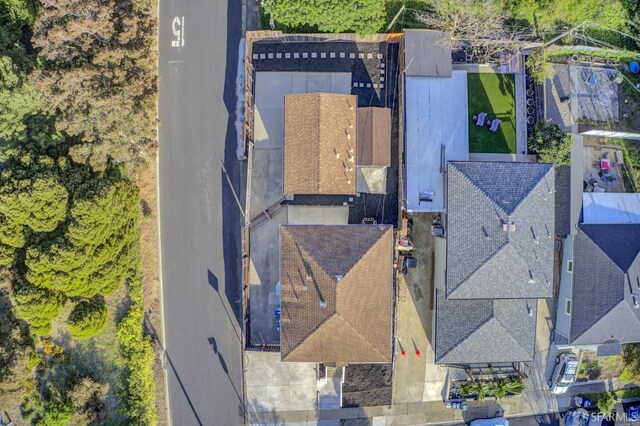 drone / aerial view