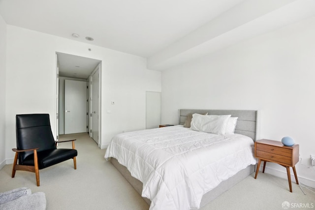 301 Mission St Unit 39A, San Francisco, CA 94105 - bedroom with light carpet and baseboards