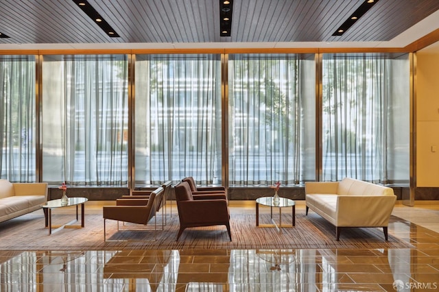 301 Mission St Unit 39A, San Francisco, CA 94105 - building lobby with a wall of windows