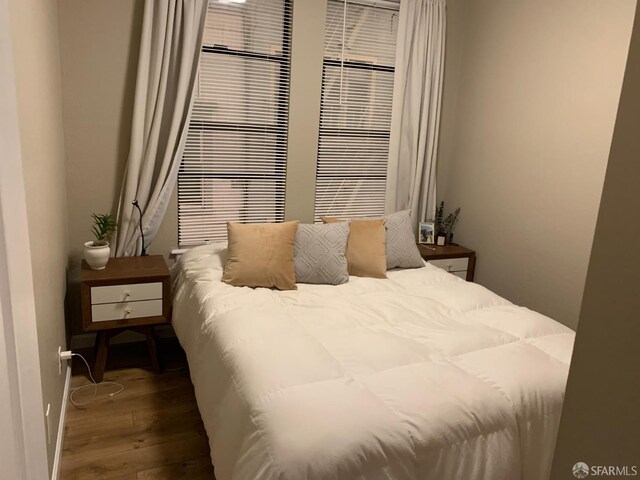 3-5 Sonoma St, San Francisco, CA 94133 - bedroom featuring wood finished floors and baseboards