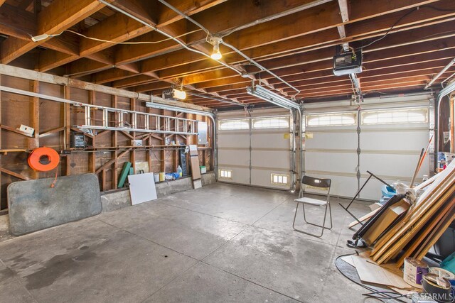 201 Richland Ave, San Francisco, CA 94110 - garage featuring a garage door opener