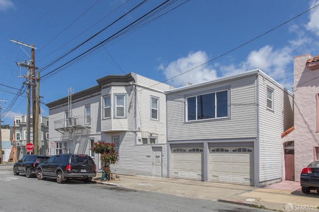 201 Richland Ave, San Francisco, CA 94110 - view of property featuring a garage