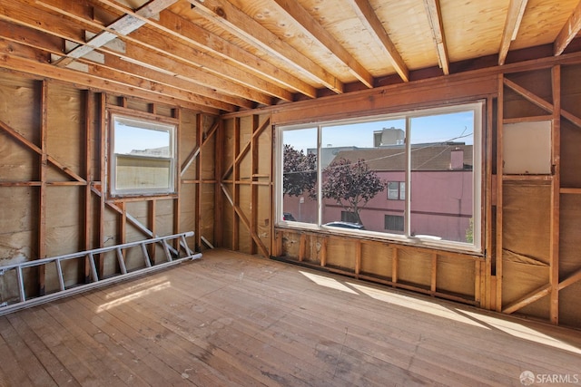 201 Richland Ave, San Francisco, CA 94110 - miscellaneous room featuring hardwood / wood-style floors