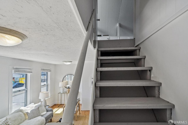 32-34 Gough St, San Francisco, CA 94103 - staircase with wood finished floors