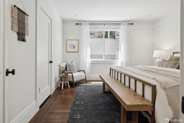 24 Mirabel Ave, San Francisco, CA 94110 - bedroom with dark wood finished floors and baseboards