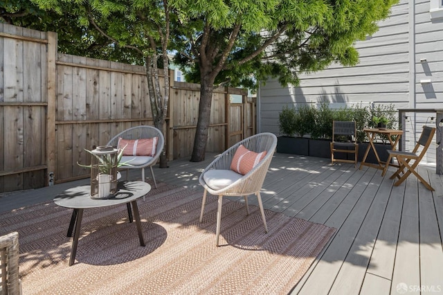 24 Mirabel Ave, San Francisco, CA 94110 - view of wooden terrace