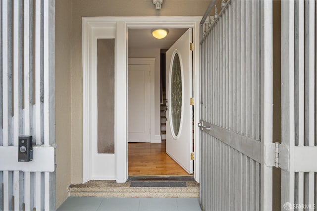 view of entrance to property