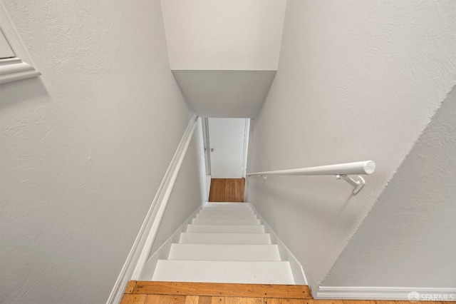 view of stairs
