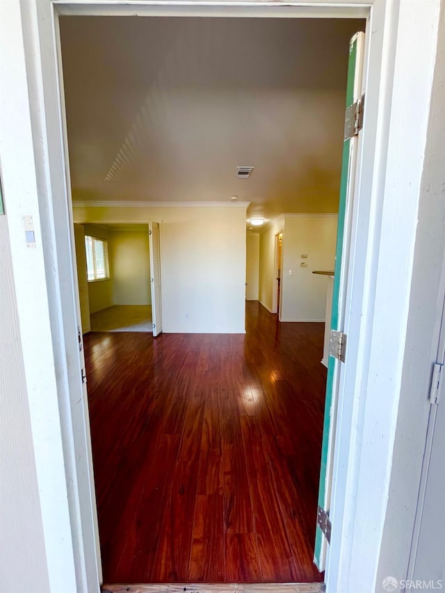 interior space featuring hardwood / wood-style flooring