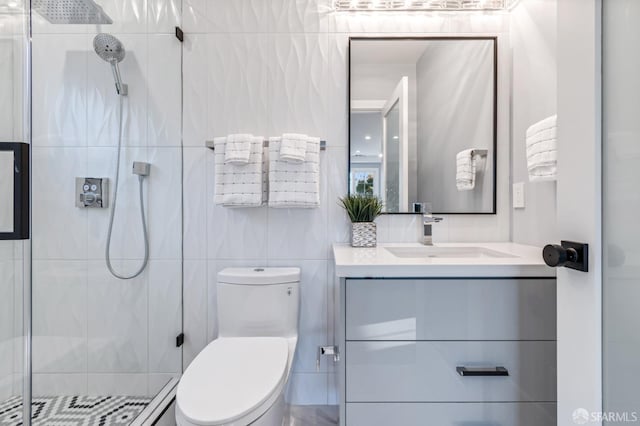 65 San Pablo Ave, San Francisco, CA 94127 - full bathroom with toilet, a shower stall, and vanity