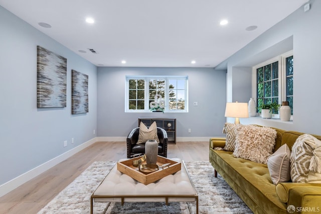 65 San Pablo Ave, San Francisco, CA 94127 - living room with light wood-style floors, plenty of natural light, and recessed lighting