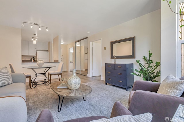2225 23rd St Unit 318, San Francisco, CA 94107 - living room with light wood-style flooring
