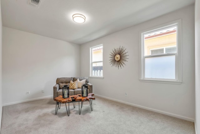 549 Fresian Dr, Oakdale, CA 95361 - living area with carpet flooring and baseboards
