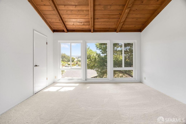 521 Ridgeview Ct, Pleasant Hill, CA 94523 - spare room with wood ceiling, healthy amount of natural light, and carpet