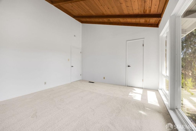 521 Ridgeview Ct, Pleasant Hill, CA 94523 - unfurnished room featuring wood ceiling and carpet