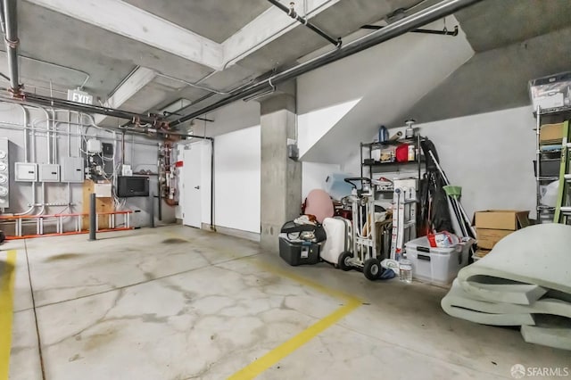 989 Sutter St Unit 2, San Francisco, CA 94109 - garage featuring electric panel