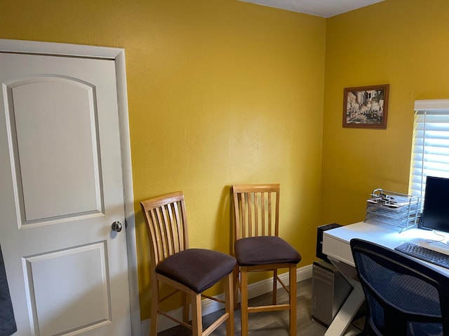 3740 26th Ave, Sacramento, CA 95820 - office area featuring baseboards