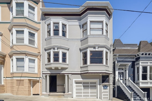 1063-1065 Sanchez St, San Francisco, CA 94114 - view of front of property with an attached garage