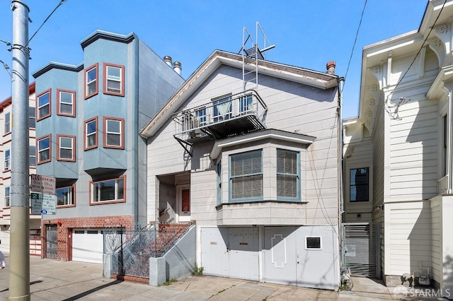 3638 18th St, San Francisco, CA 94110 - view of front of property featuring a garage