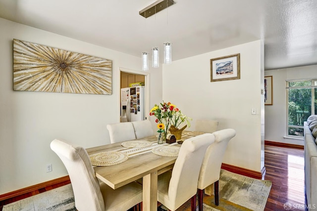 3410 Big Oak Ct, Hayward, CA 94542 - dining room with wood finished floors and baseboards