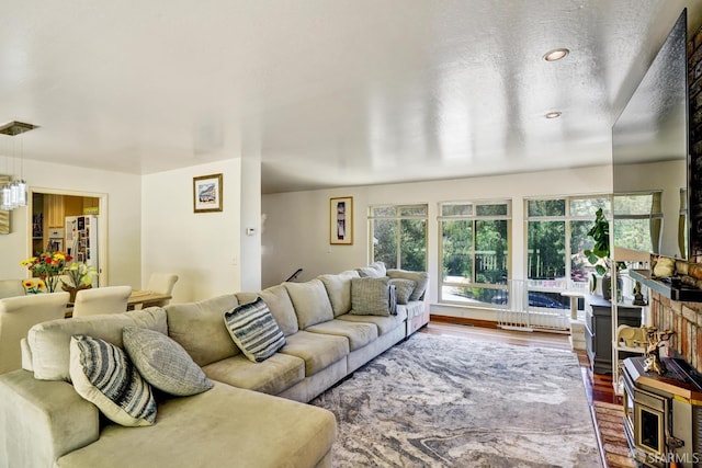 3410 Big Oak Ct, Hayward, CA 94542 - living room featuring wood finished floors and plenty of natural light