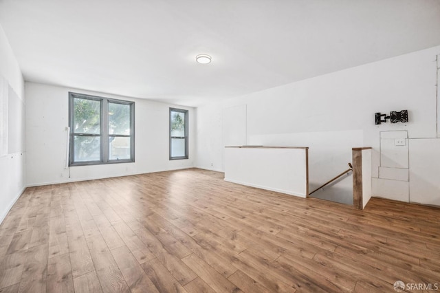 interior space featuring light hardwood / wood-style flooring