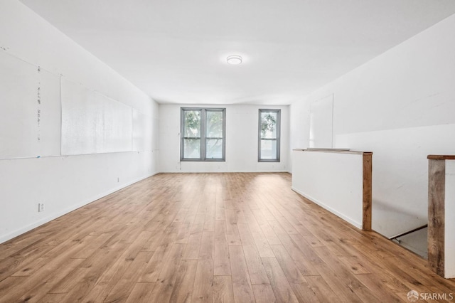 bonus room featuring light hardwood / wood-style floors