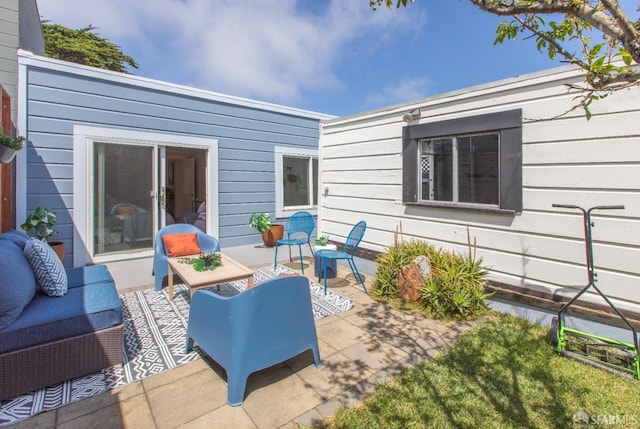 287 Staples Ave, San Francisco, CA 94112 - view of patio / terrace featuring an outdoor living space