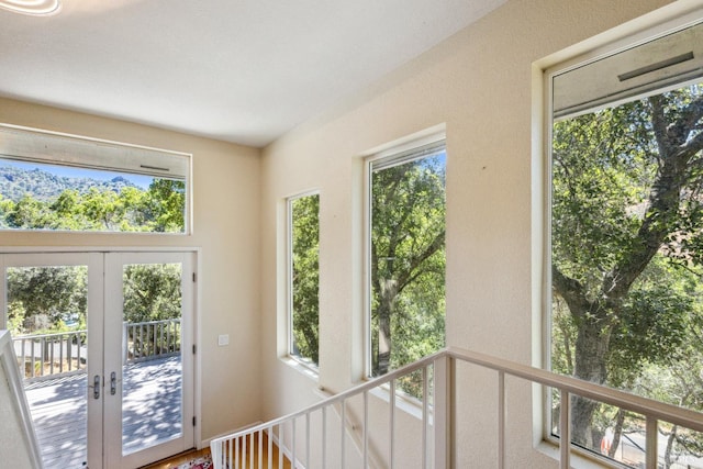 3062 Soda Canyon Rd, Napa, CA 94558 - entryway with plenty of natural light and french doors