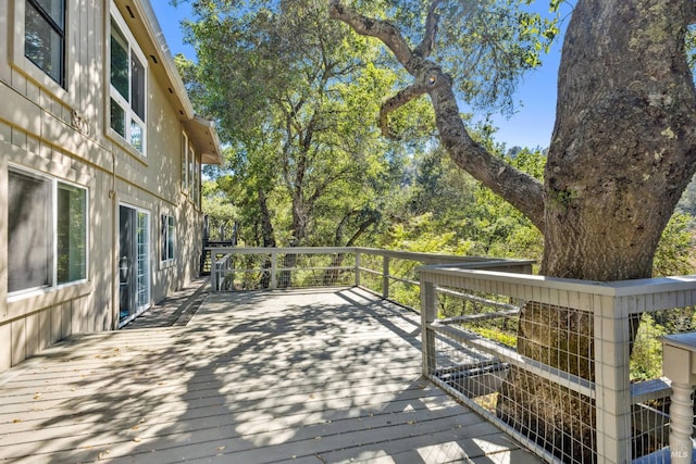 3062 Soda Canyon Rd, Napa, CA 94558 - view of wooden terrace
