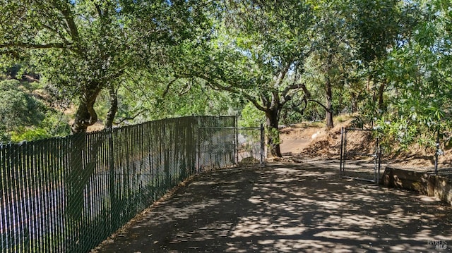 3062 Soda Canyon Rd, Napa, CA 94558 - view of road with a gate