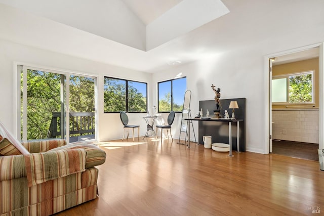 3062 Soda Canyon Rd, Napa, CA 94558 - sitting room with wood finished floors