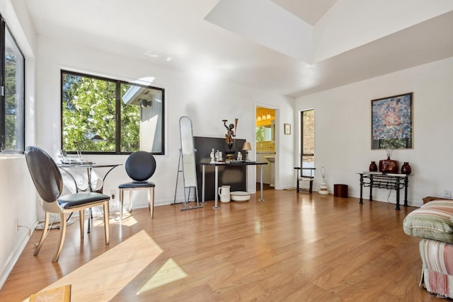 3062 Soda Canyon Rd, Napa, CA 94558 - living area with wood finished floors