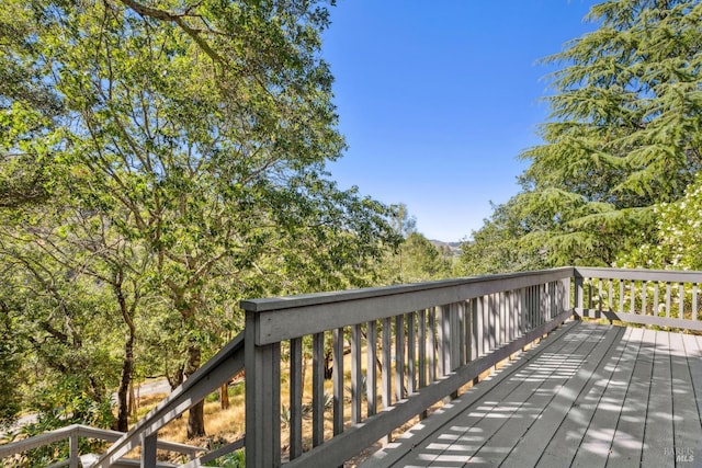 3062 Soda Canyon Rd, Napa, CA 94558 - view of wooden deck
