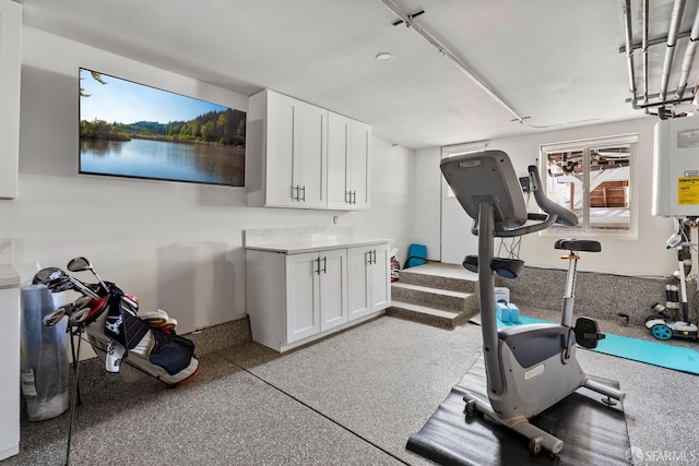 view of workout area