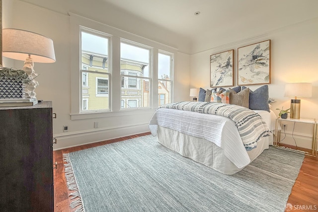 241 Lily St Unit B, San Francisco, CA 94102 - bedroom featuring wood finished floors and baseboards
