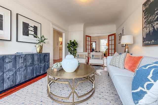241 Lily St Unit B, San Francisco, CA 94102 - living room featuring wood finished floors