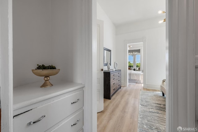152-154 Ord St, San Francisco, CA 94114 - corridor with light wood finished floors