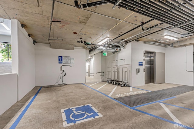 425 First St Unit 31, Los Altos, CA 94022 - garage with elevator