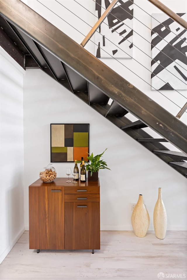 229 8th St Unit 3, San Francisco, CA 94103 - detailed view of wood finished floors and baseboards