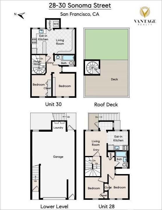 28-30 Sonoma St, San Francisco, CA 94133 - property floor plan