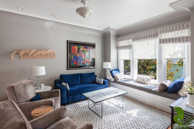 view of living room